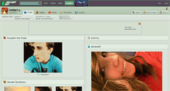 Desktop Screenshot of midori-x.deviantart.com