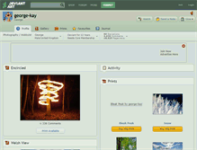 Tablet Screenshot of george-kay.deviantart.com