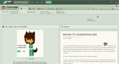 Desktop Screenshot of chozsmudge.deviantart.com