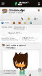 Mobile Screenshot of chozsmudge.deviantart.com