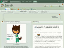 Tablet Screenshot of chozsmudge.deviantart.com