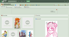 Desktop Screenshot of hyena-poison.deviantart.com