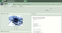 Desktop Screenshot of gazotem.deviantart.com