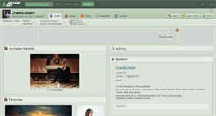 Desktop Screenshot of chaoticjotah.deviantart.com