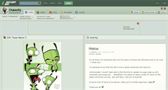 Desktop Screenshot of chaossity.deviantart.com