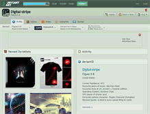 Tablet Screenshot of digital-stripe.deviantart.com