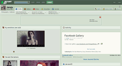 Desktop Screenshot of janaja.deviantart.com