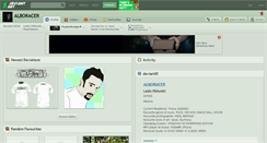 Desktop Screenshot of alboracer.deviantart.com