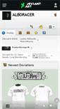 Mobile Screenshot of alboracer.deviantart.com