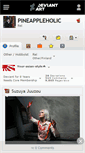 Mobile Screenshot of pineappleholic.deviantart.com