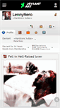 Mobile Screenshot of lennynero.deviantart.com