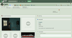 Desktop Screenshot of frogdot.deviantart.com