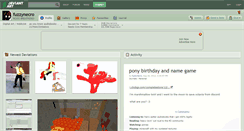 Desktop Screenshot of fuzzynecro.deviantart.com