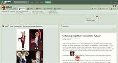 Desktop Screenshot of lillum.deviantart.com