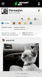 Mobile Screenshot of ihaveaqtsn.deviantart.com