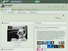 Tablet Screenshot of ihaveaqtsn.deviantart.com
