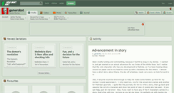 Desktop Screenshot of gamerobot.deviantart.com