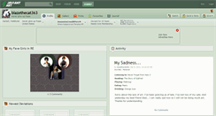 Desktop Screenshot of blazethecat363.deviantart.com