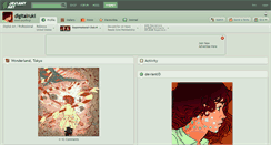 Desktop Screenshot of digitalruki.deviantart.com