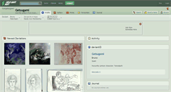 Desktop Screenshot of getsugami.deviantart.com