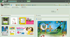 Desktop Screenshot of graphicatz.deviantart.com