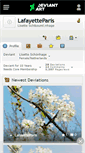 Mobile Screenshot of lafayetteparis.deviantart.com