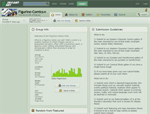 Tablet Screenshot of figurine-comics.deviantart.com