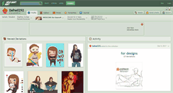 Desktop Screenshot of dafne0292.deviantart.com