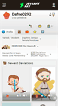 Mobile Screenshot of dafne0292.deviantart.com