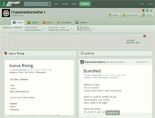 Tablet Screenshot of chaosmeistereather2.deviantart.com