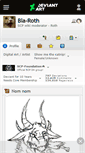 Mobile Screenshot of bla-roth.deviantart.com