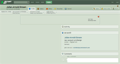 Desktop Screenshot of julian-arnold-stream.deviantart.com