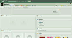 Desktop Screenshot of ghalleon.deviantart.com