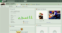 Desktop Screenshot of gaanaru-loversfc.deviantart.com