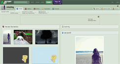 Desktop Screenshot of missling.deviantart.com