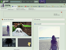 Tablet Screenshot of missling.deviantart.com