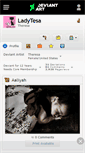 Mobile Screenshot of ladytesa.deviantart.com