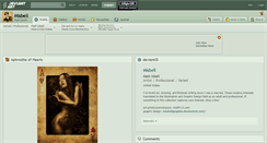 Desktop Screenshot of misbell.deviantart.com