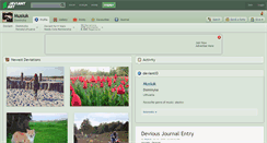 Desktop Screenshot of musiuk.deviantart.com