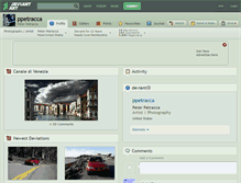 Tablet Screenshot of ppetracca.deviantart.com