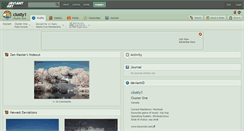 Desktop Screenshot of clusty1.deviantart.com