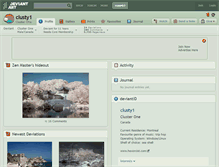 Tablet Screenshot of clusty1.deviantart.com