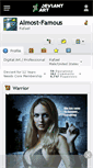 Mobile Screenshot of almost-famous.deviantart.com