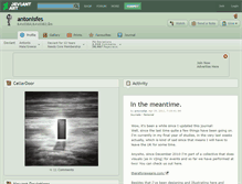 Tablet Screenshot of antonisfes.deviantart.com