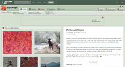 Desktop Screenshot of popcorngal.deviantart.com