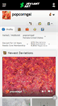 Mobile Screenshot of popcorngal.deviantart.com