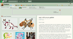 Desktop Screenshot of emakura.deviantart.com