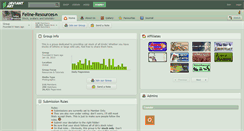 Desktop Screenshot of feline-resources.deviantart.com