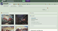 Desktop Screenshot of mikmack86.deviantart.com