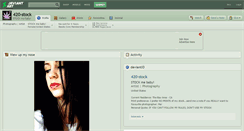 Desktop Screenshot of 420-stock.deviantart.com